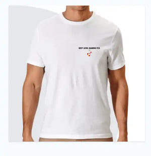 NLG T-Shirt White - NextLevelGamingPCs