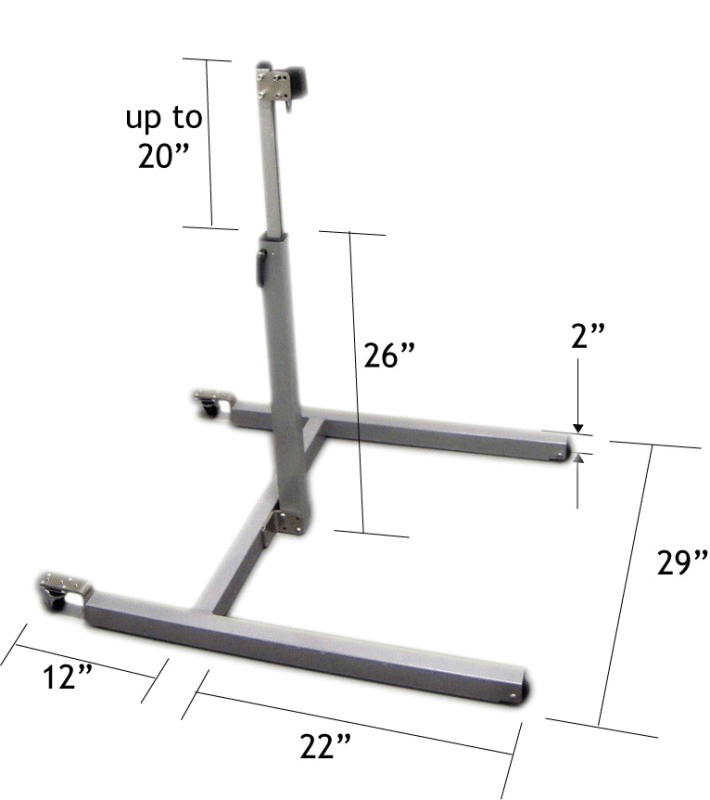 Basic Floor Stand measurements