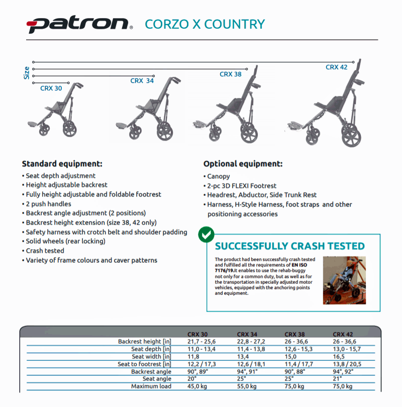 Corzo Xcountry Stroller Models #2