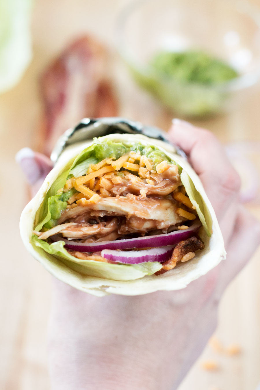 BBQ-Chicken-Guacamole-Wrap-Photo