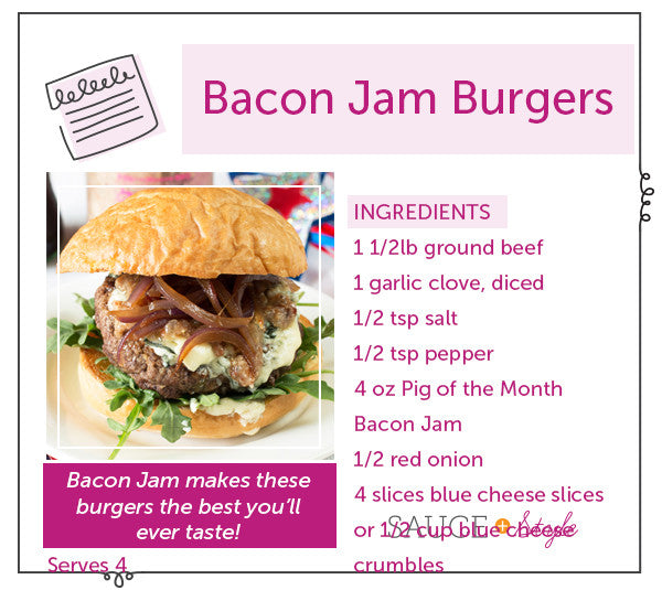 Bacon Jam Burgers - Everyday Shortcuts