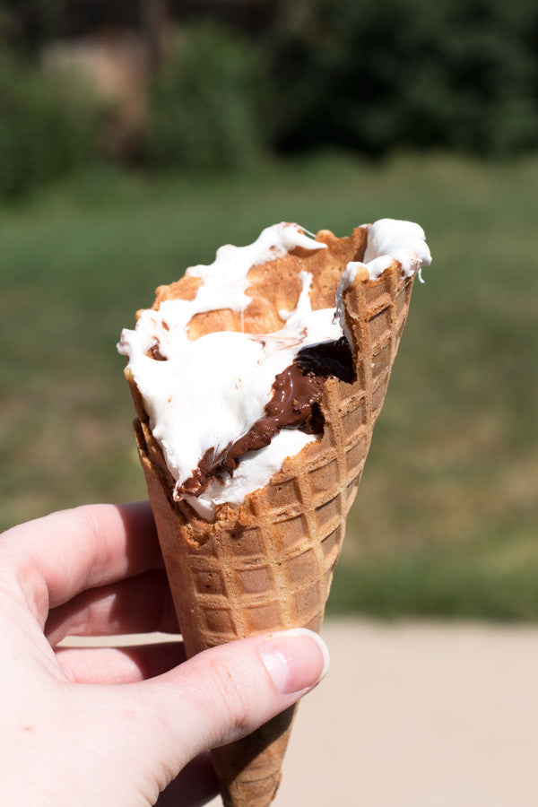 Campfire S'mores Cones