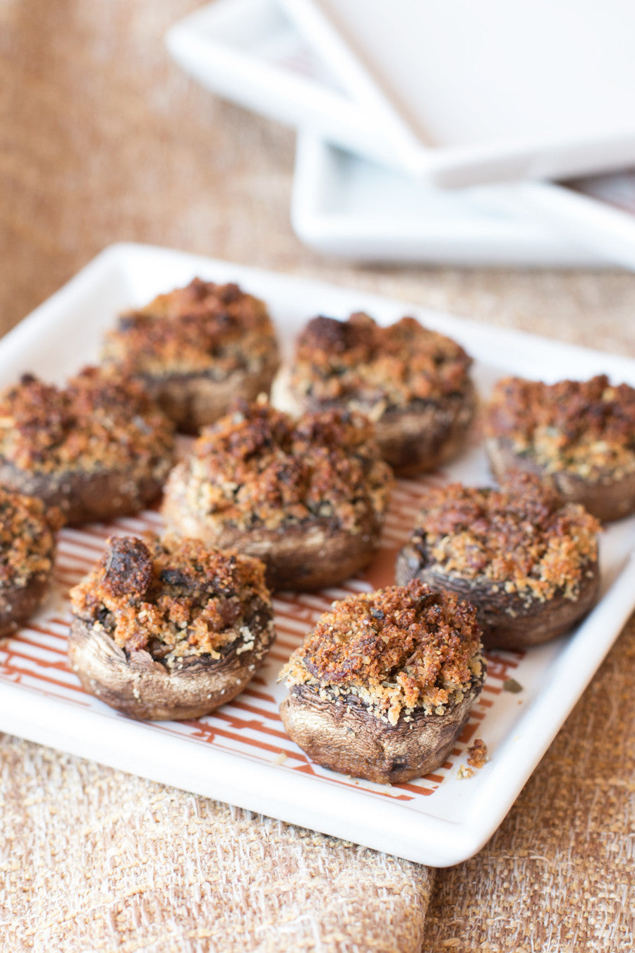 Cheesy Bacon-Stuffed Mushrooms | Sauce + Style