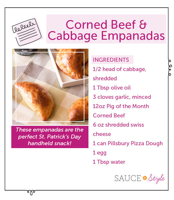 Corned Beef and Cabbage Empanadas