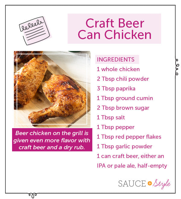 Craft Beer Can Chicken 