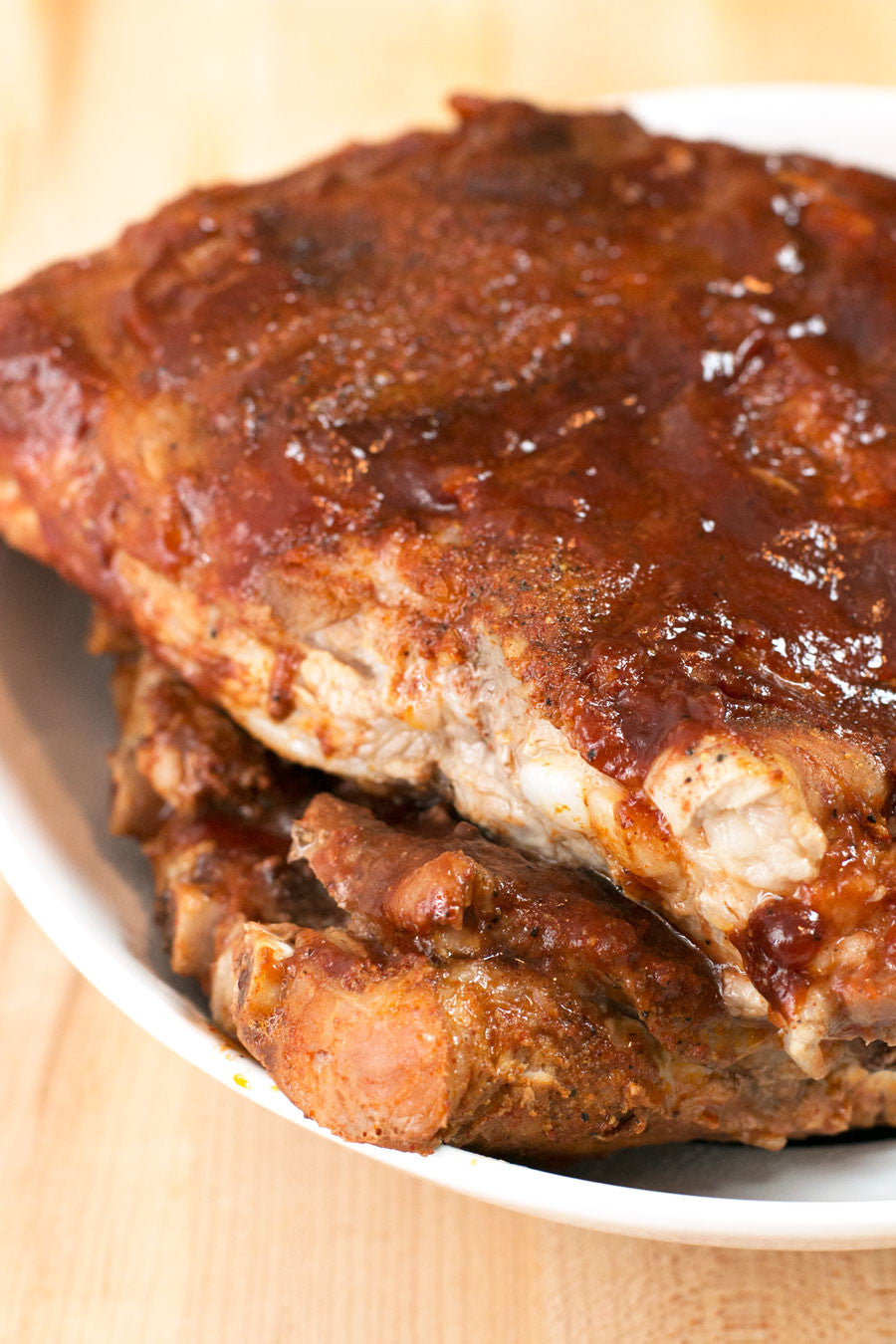 Crockpot Memphis Style BBQ Ribs | Sauce + Style