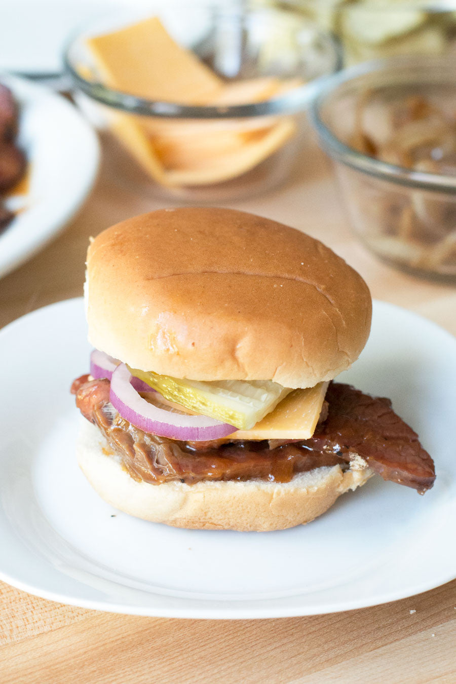 DIY Brisket Slider Bar | Sauce + Style