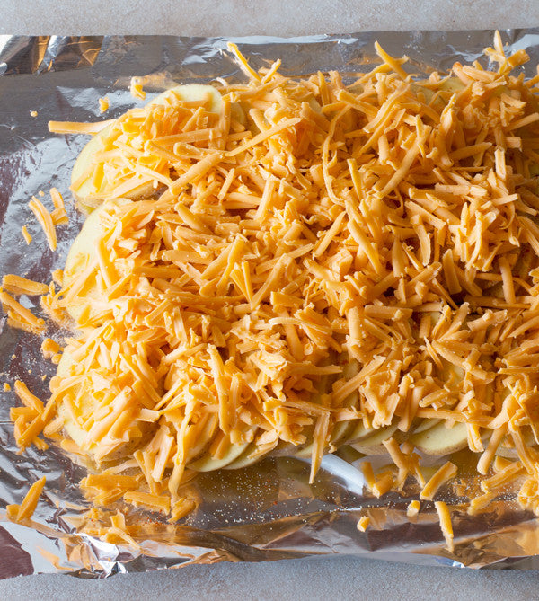 Foil-Wrapped Cheesy Potatoes