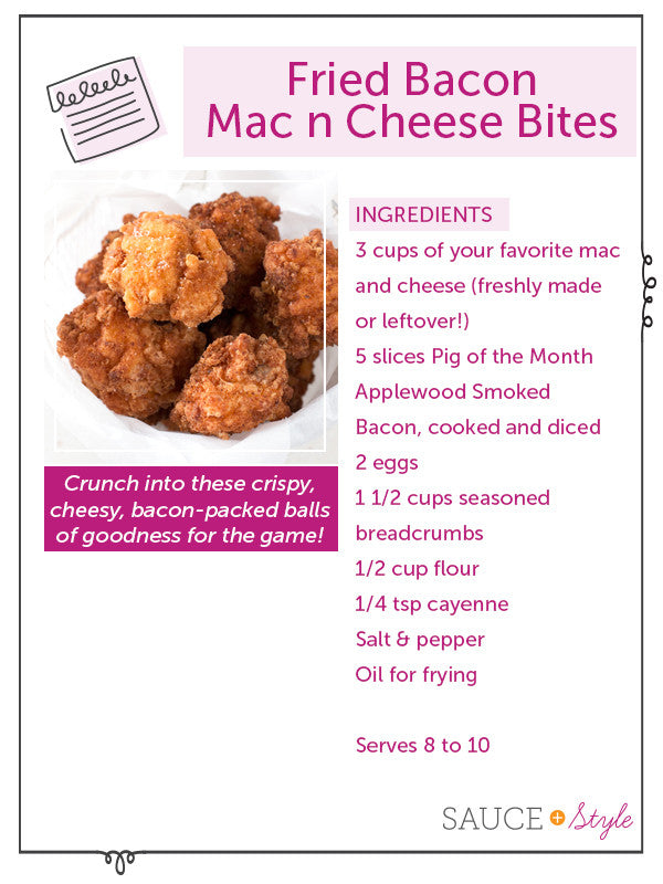 Fried Bacon Mac n Cheese Bites