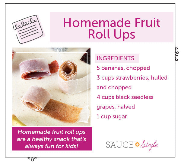 Homemade Fruit Roll Ups