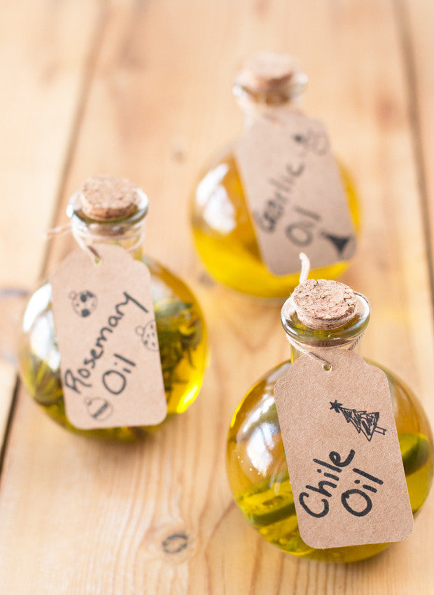 Infused Olive Oils - Garlic, Rosemary & Chili Oils | Sauce + Style