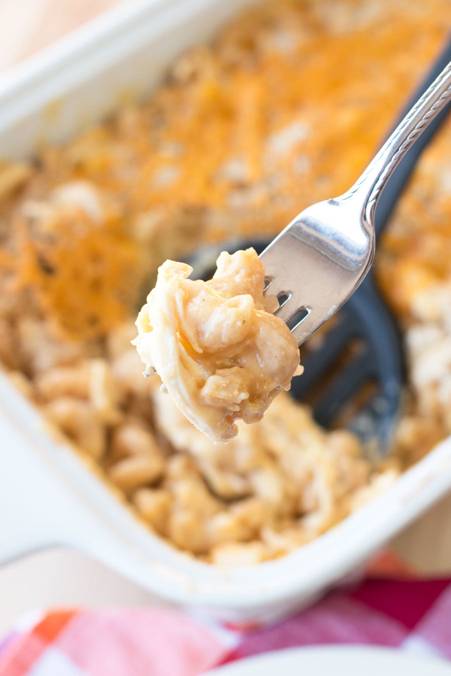 Lightened Up Chicken Mac N Cheese | Sauce + Style Blog (pigofthemonth.com)