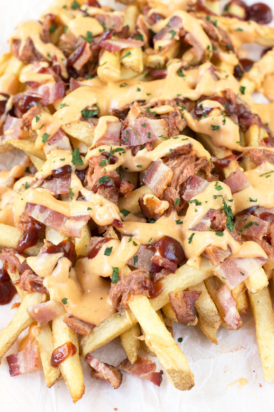 Pig Overload Fries | Sauce + Style
