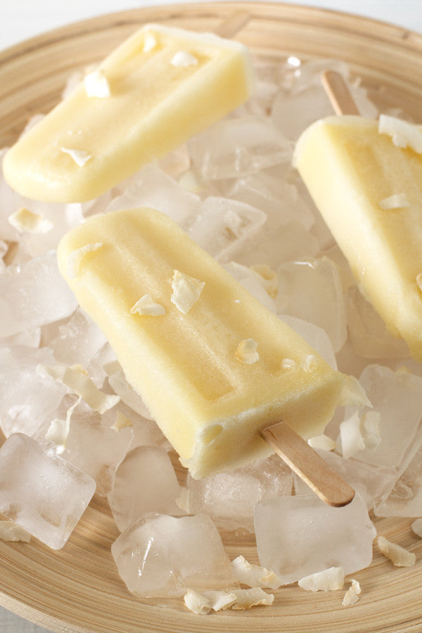 Pina Colada Popsicles