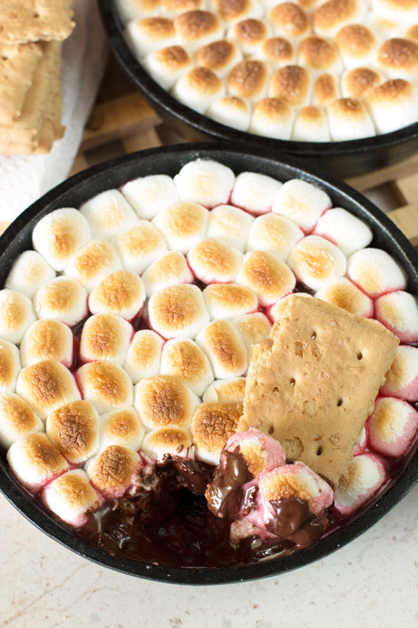 Trio of Fruit Mini Skillet S'mores