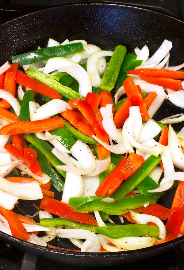 Sausage-and-Peppers-cooking