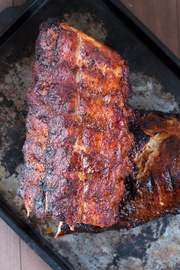 Spicy Dry Rub Ribs | Sauce + Style