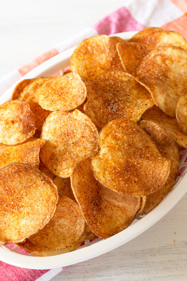 Spicy Homemade Potato Chips