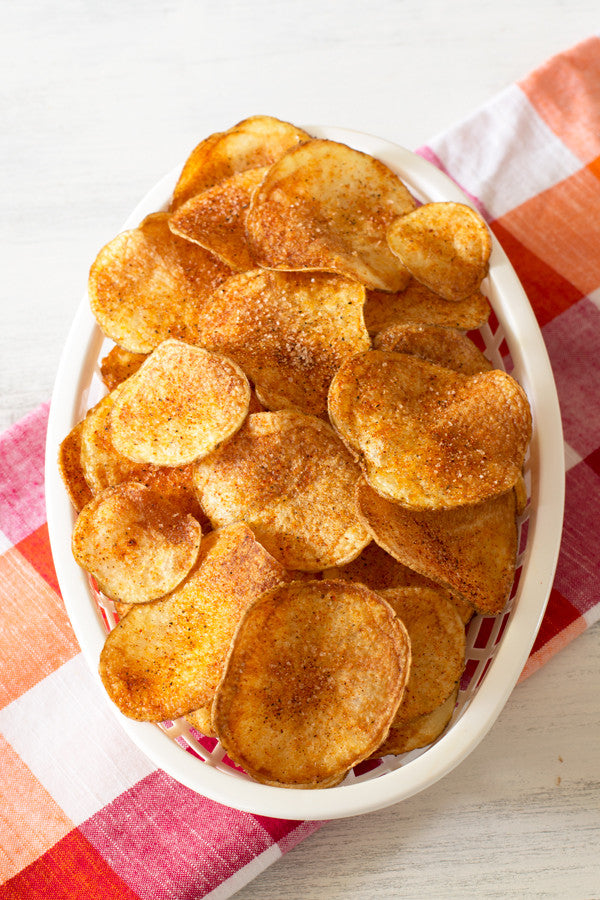 Spicy Homemade Potato Chips