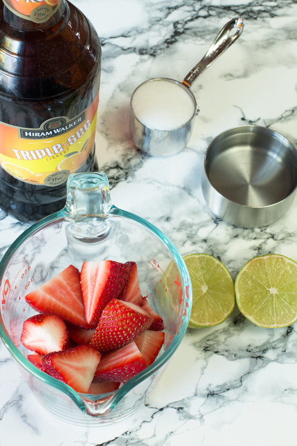 Strawberry Daiquiri Popsicles