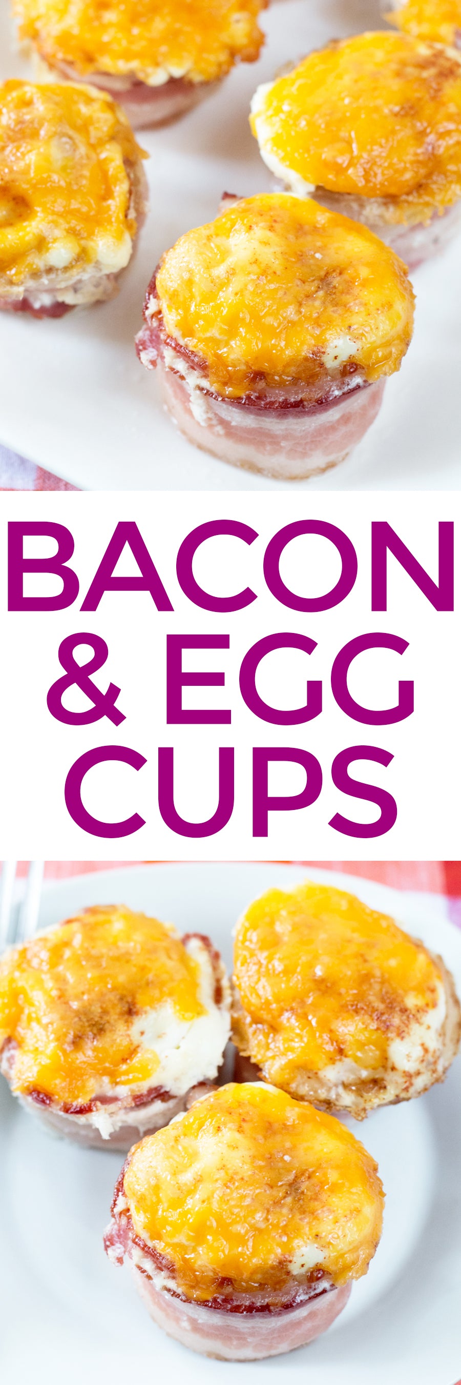 The Perfect BAE Cups (Bacon & Egg) | pigofthemonth.com #bacon #breakfast #brunch