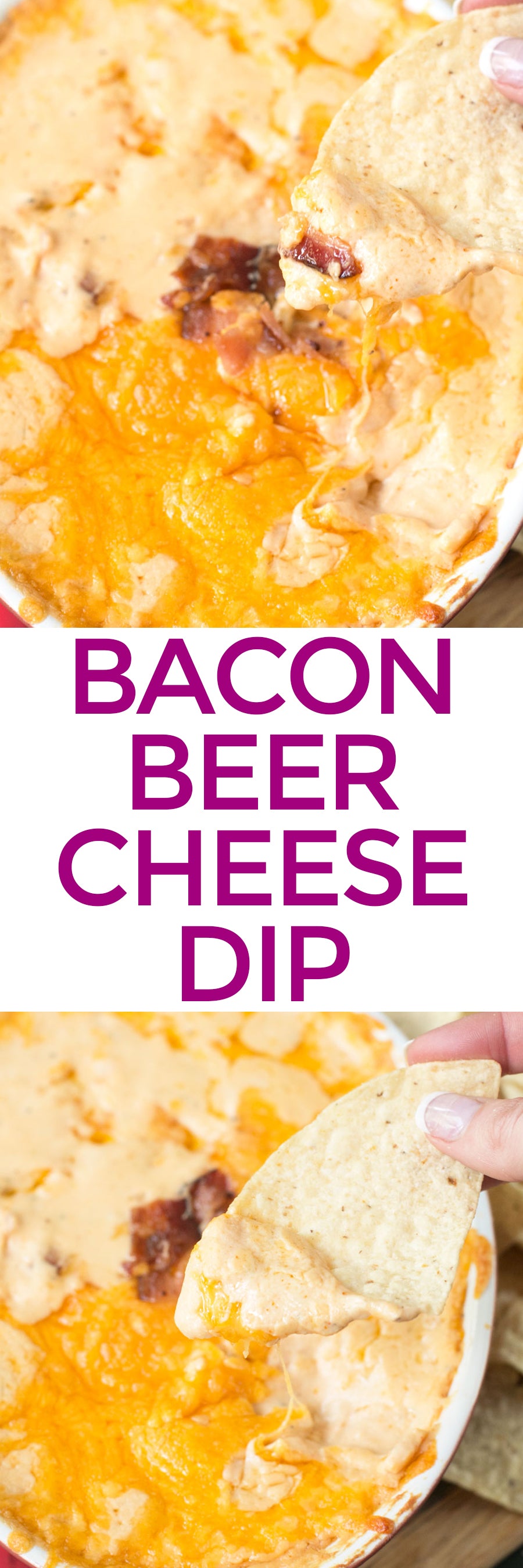Bacon Beer Cheese Dip | pigofthemonth.com #tailgating #bacon #beer