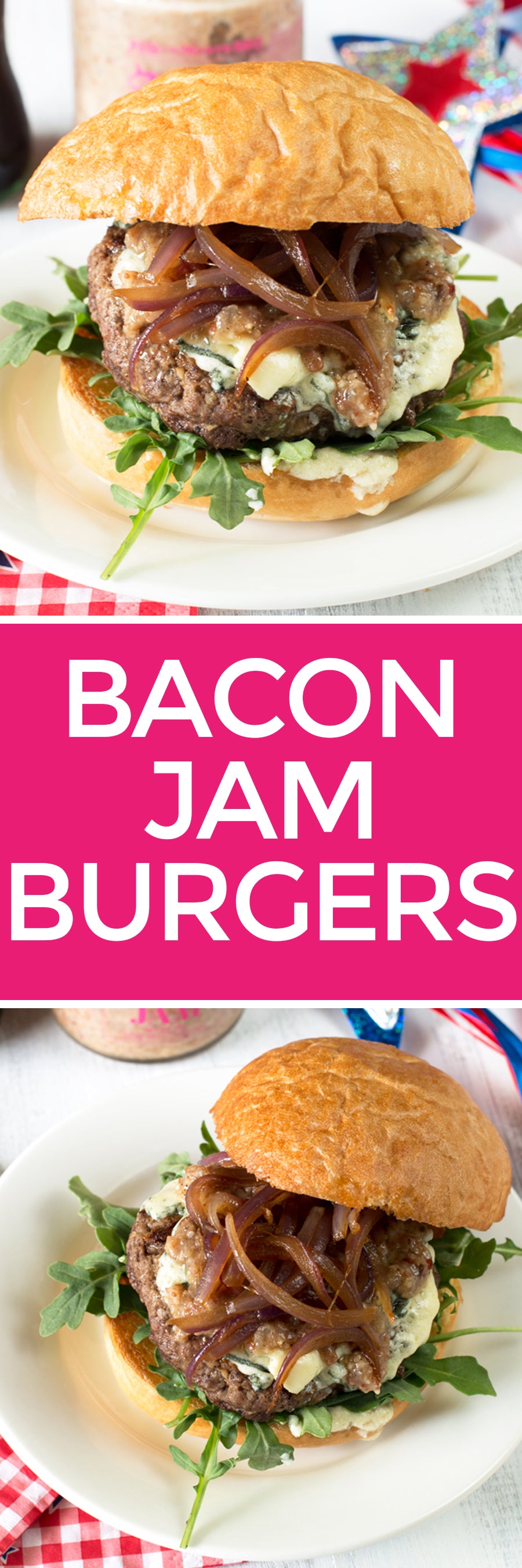 Bacon Jam Burgers | pigofthemonth.com #burgers #sandwich #grilling