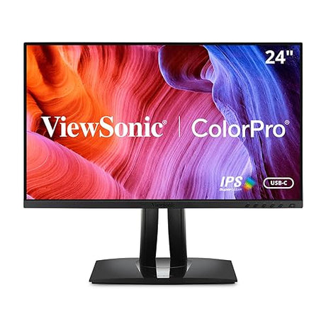 ViewSonic VP16-OLED 15.6 Inch 1080p Portable OLED Monitor with 2 Way  Powered 40W USB C, Pantone Validated, Factory Calibrated, Built-in  Ergonomic