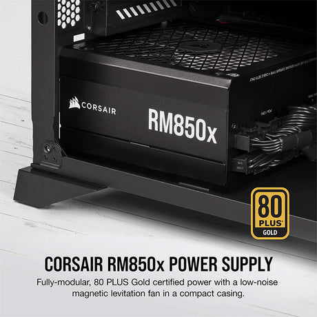  Corsair RM850e (2023) Fully Modular Low-Noise Power Supply -  ATX 3.0 & PCIe 5.0 Compliant - 105°C-Rated Capacitors - 80 Plus Gold  Efficiency - Modern Standby Support - Black : Electronics