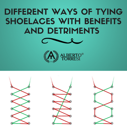 DIFFERENT WAYS OF TYING SHOELACES WITH 