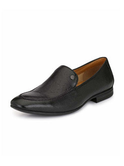 mens grey leather slip on shoes