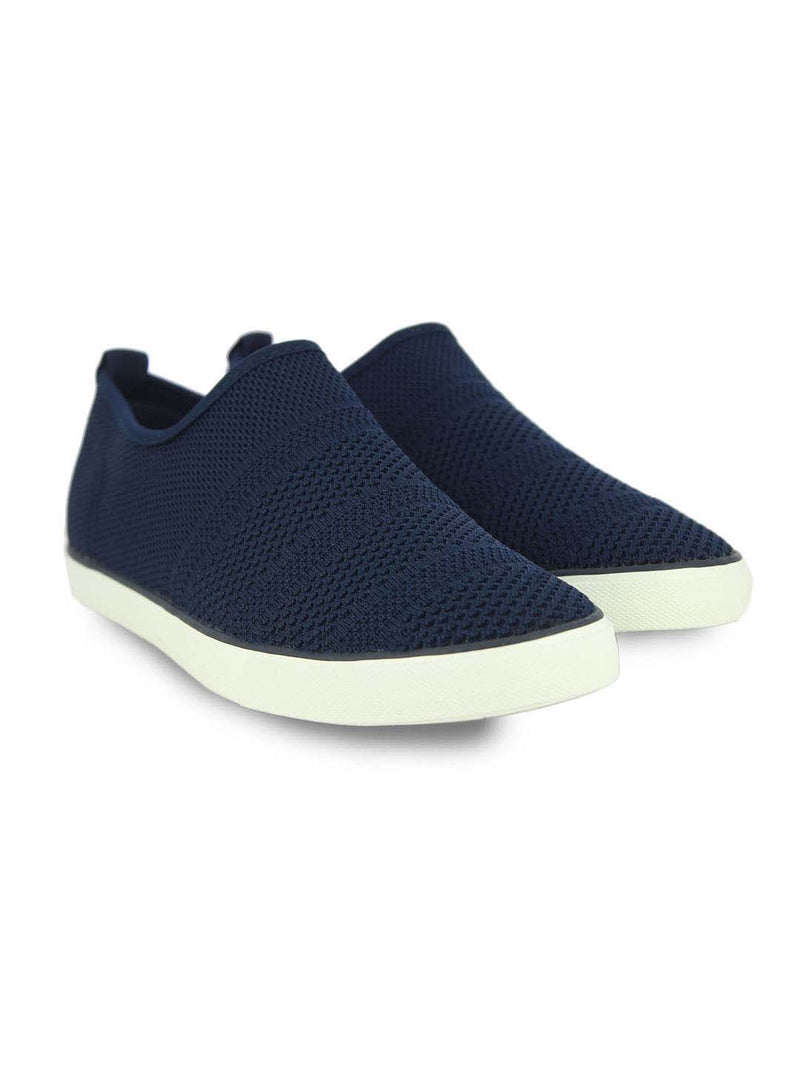 woven slip on sneakers