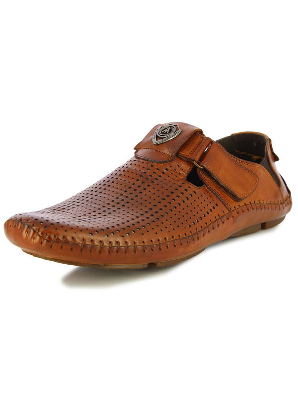 gents leather sandal