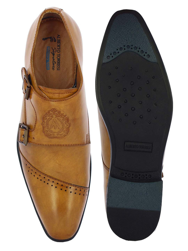 alberto torresi monk strap shoes