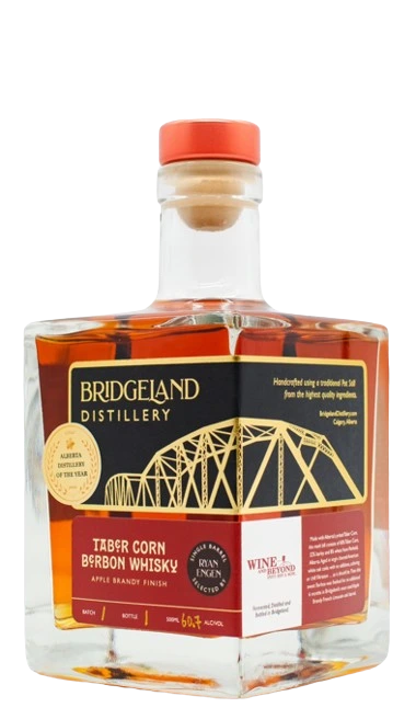 BRIDGELAND TABER CORN WHISKY APPLE BRANDY W&B CASK 500ML @ MacTaggart Ridge [1053417] - Wine and Beyond product image