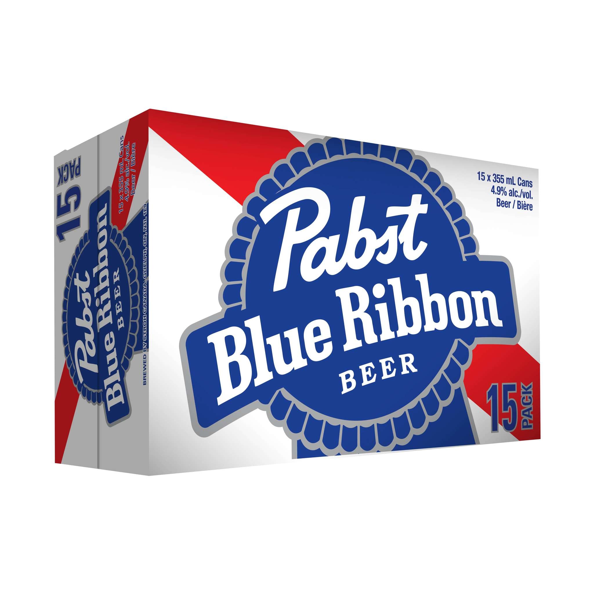 Wine and Beyond PABST BLUE RIBBON 355ML 15PK CAN Pabst Blue