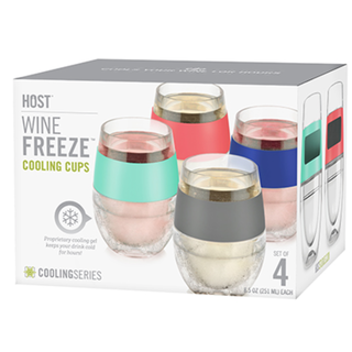 True HOST Wine Freeze Cooling Cup 8.5 oz