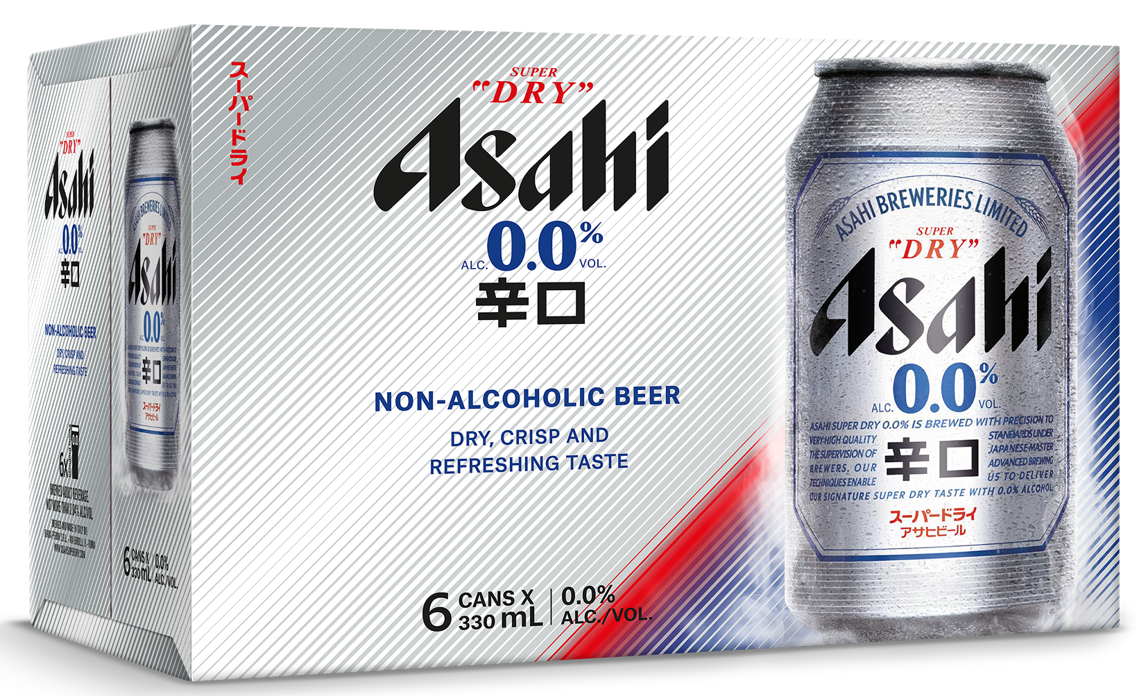 Asahi Super Dry 0.0 - Asahi Breweries - Buy Non Alcoholic Beer