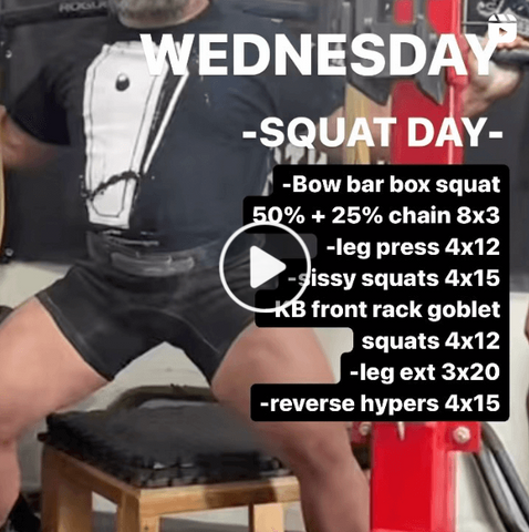 The first week of a squat wave is always a blast 🤘 | #TWCWORKOUTWEDNESDAY 2.14.24