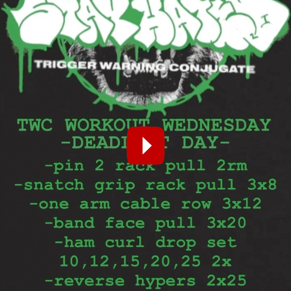 A back BURNER 🔥 | #TWCWORKOUTWEDNESDAY 1.3.24