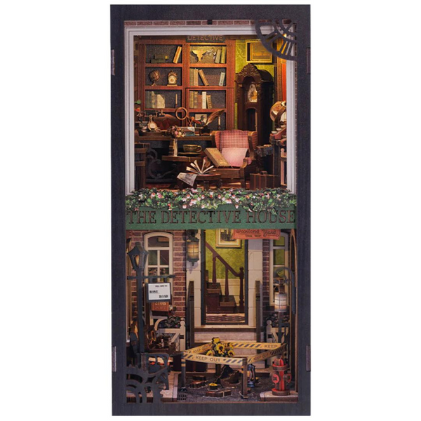 Violin Detective Agency DIY Book nook Bookshelf Insert book nook