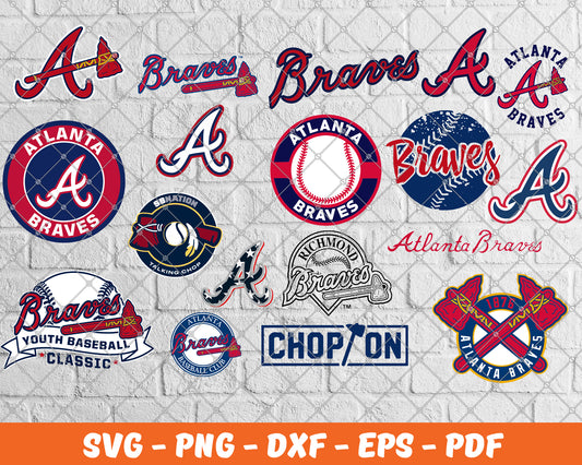 Chop Chop Atlanta Braves SVG, Chop Chop Baseball SVG