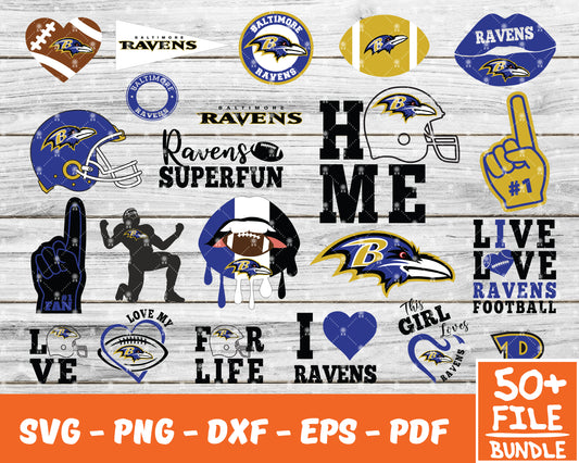 Baltimore Ravens SVG,Ravens SVG Bundle, Football SVG, Ravens Shirt PNG,Go  Ravens svg,Baltimore SVG,Football Team