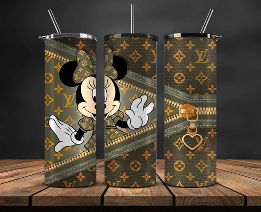 Mickey Logo Fashion Tumbler Designs, Brand Logo Tumbler Wrap New 10 –  Bundlepng