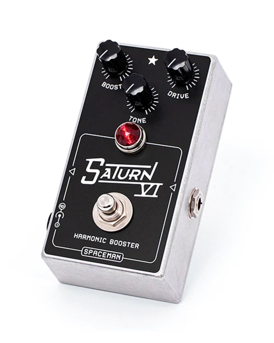 Spaceman Effects Apollo VII Overdrive FX Pedal Silver - Pedal Jungle