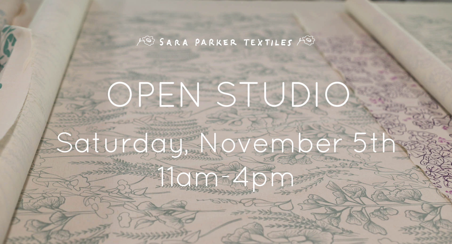 Sara Parker Textiles open studio
