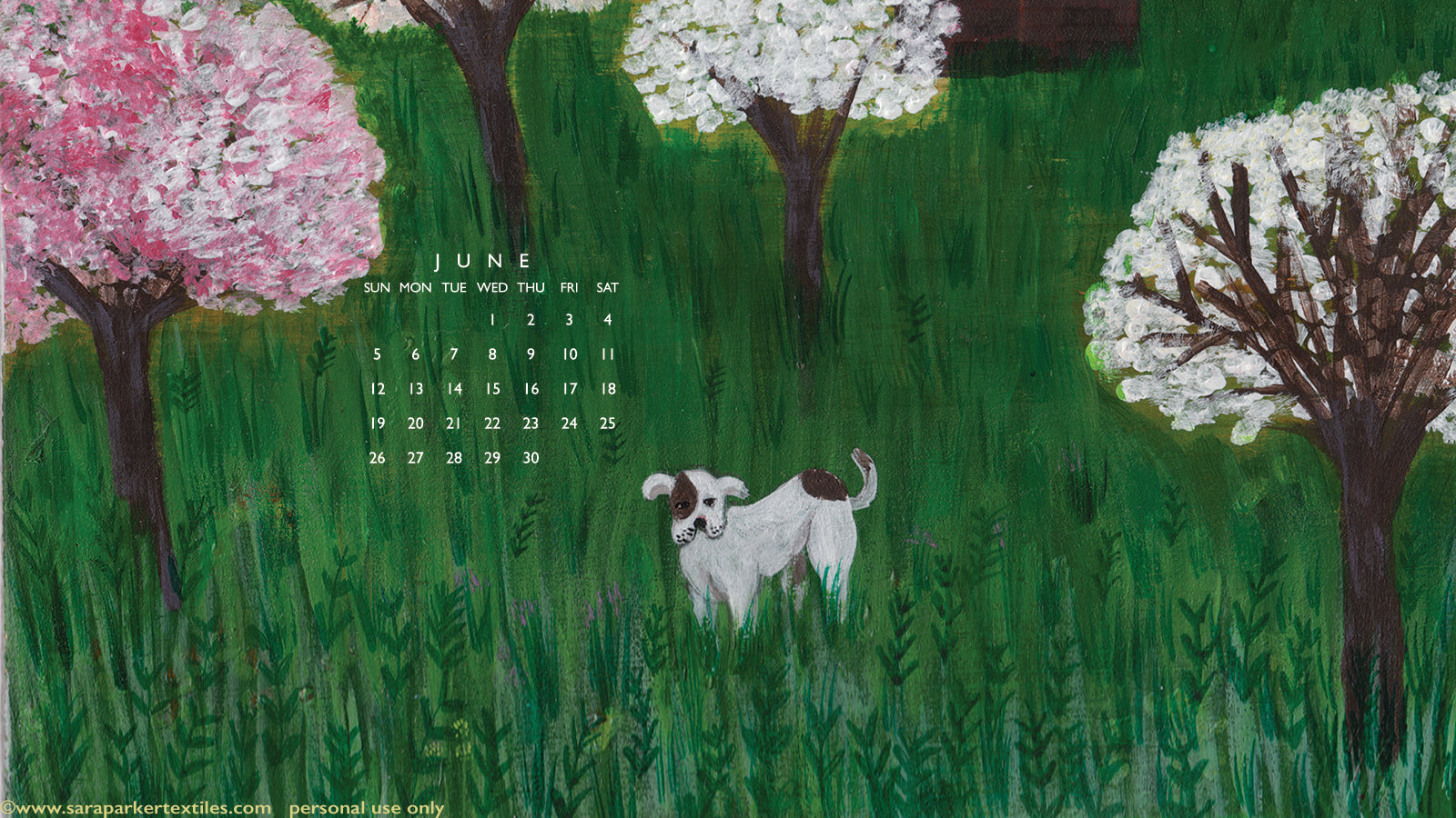 June Calendar 2016