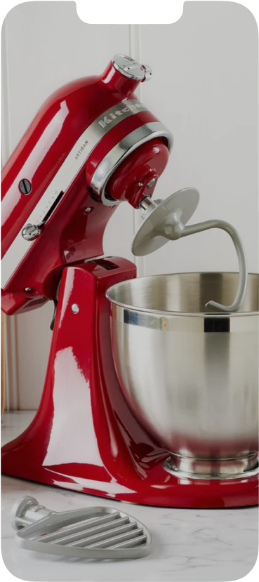 3 Piece Pasta Roller Stand Mixer Attachment