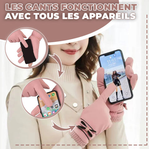 Gants Femme Hiver - Tactile SmartPhone