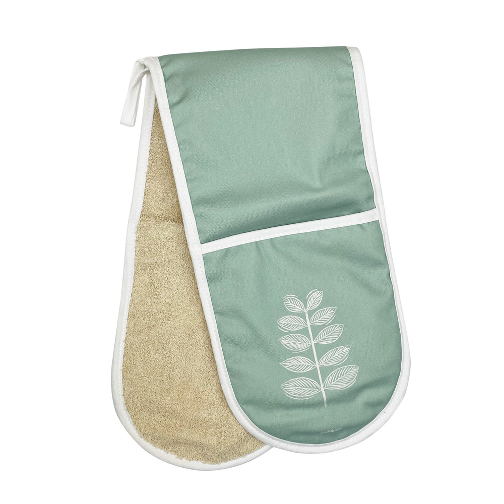 sage oven gloves